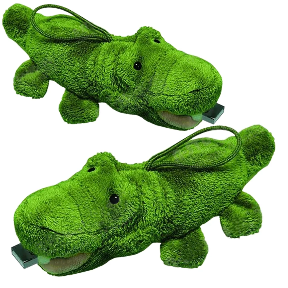 Флешка Тканевая Плюшевый Крокодил Plush Crocodile X72 Зеленый - фото 2