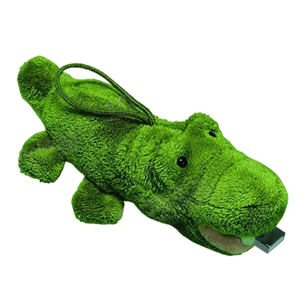 Флешка Тканевая Плюшевый Крокодил Plush Crocodile X72 Зеленый - фото 3