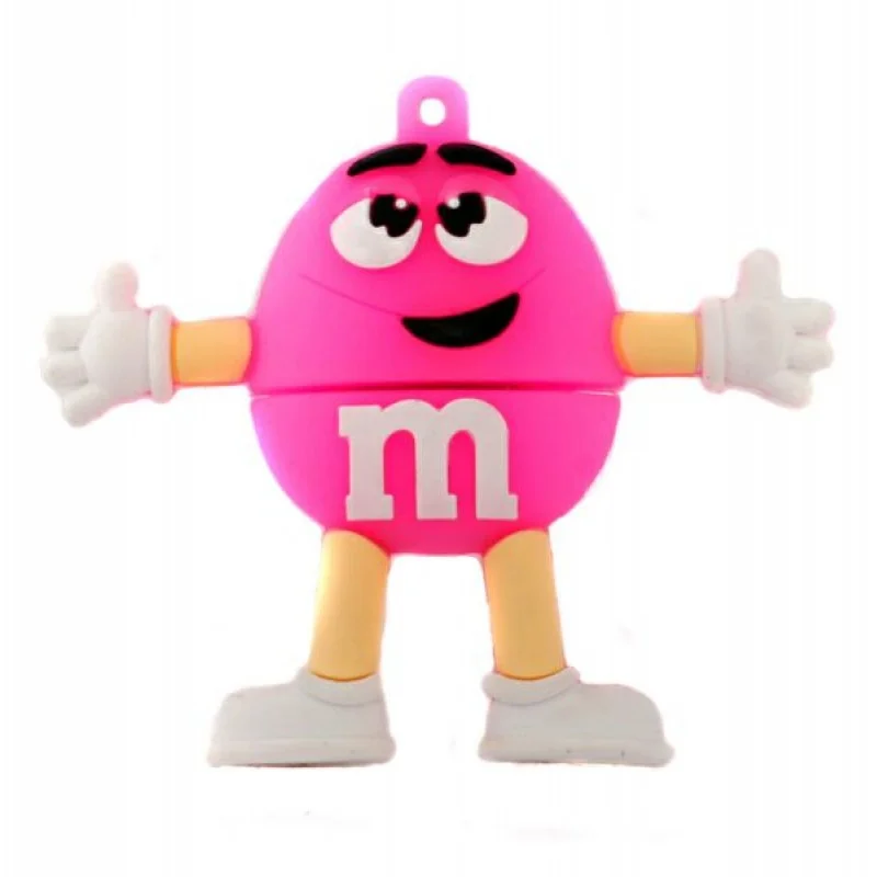 Флешка Резиновая Эм-эн-эмс M&M’s Q101 Белый - фото 10