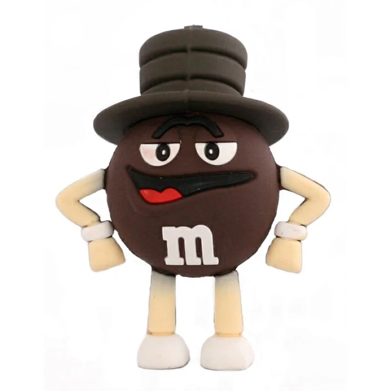 Флешка Резиновая Эм-эн-эмс M&M’s Q101 Белый - фото 4
