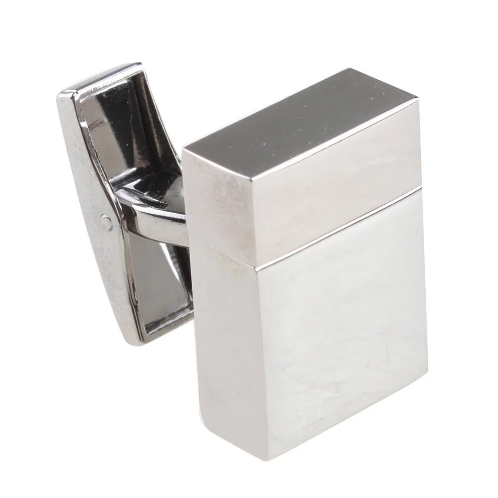 Флешка Металлическая Запонка Cufflink R107 Золотой - фото 3