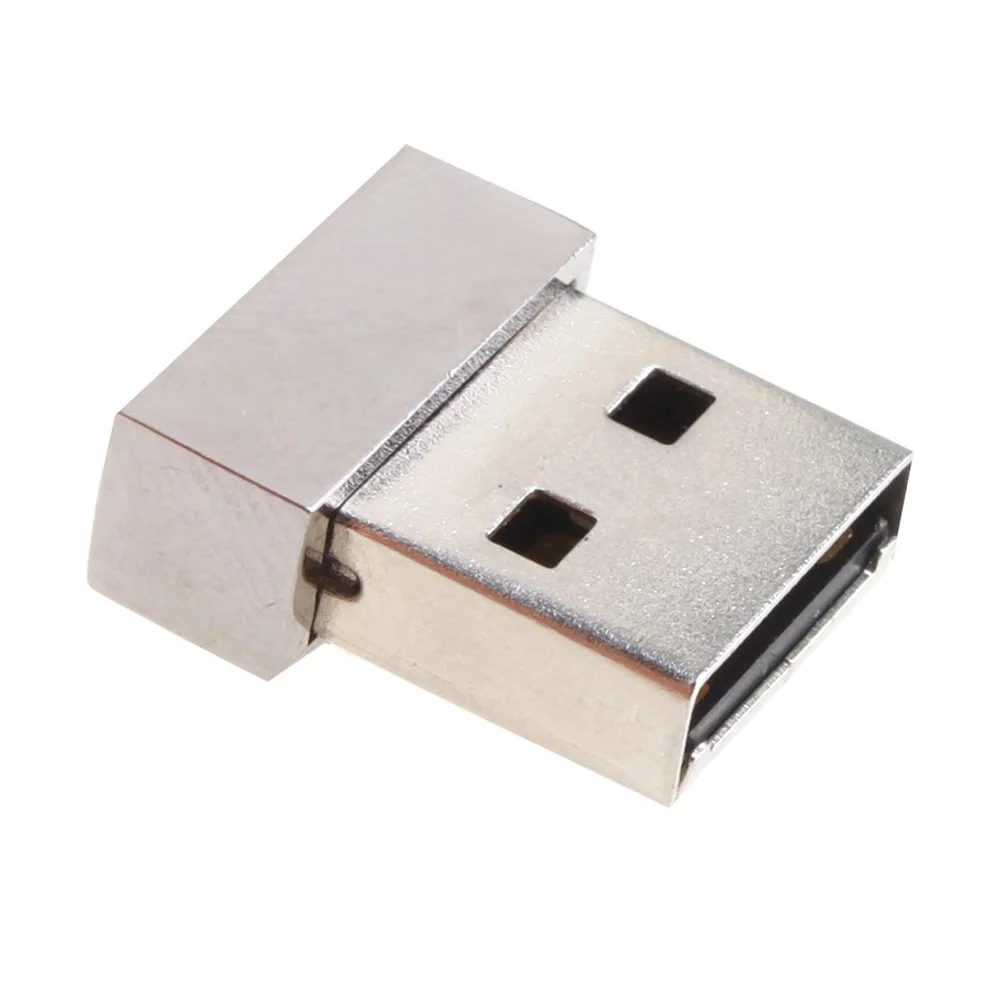 Флешка Металлическая Запонка Cufflink R107 Золотой - фото 7