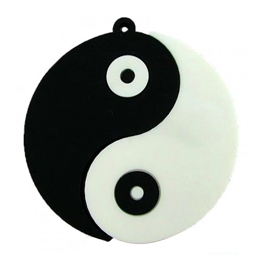 Флешка Резиновая Инь и Янь Yin and Yang Q134 - фото 1