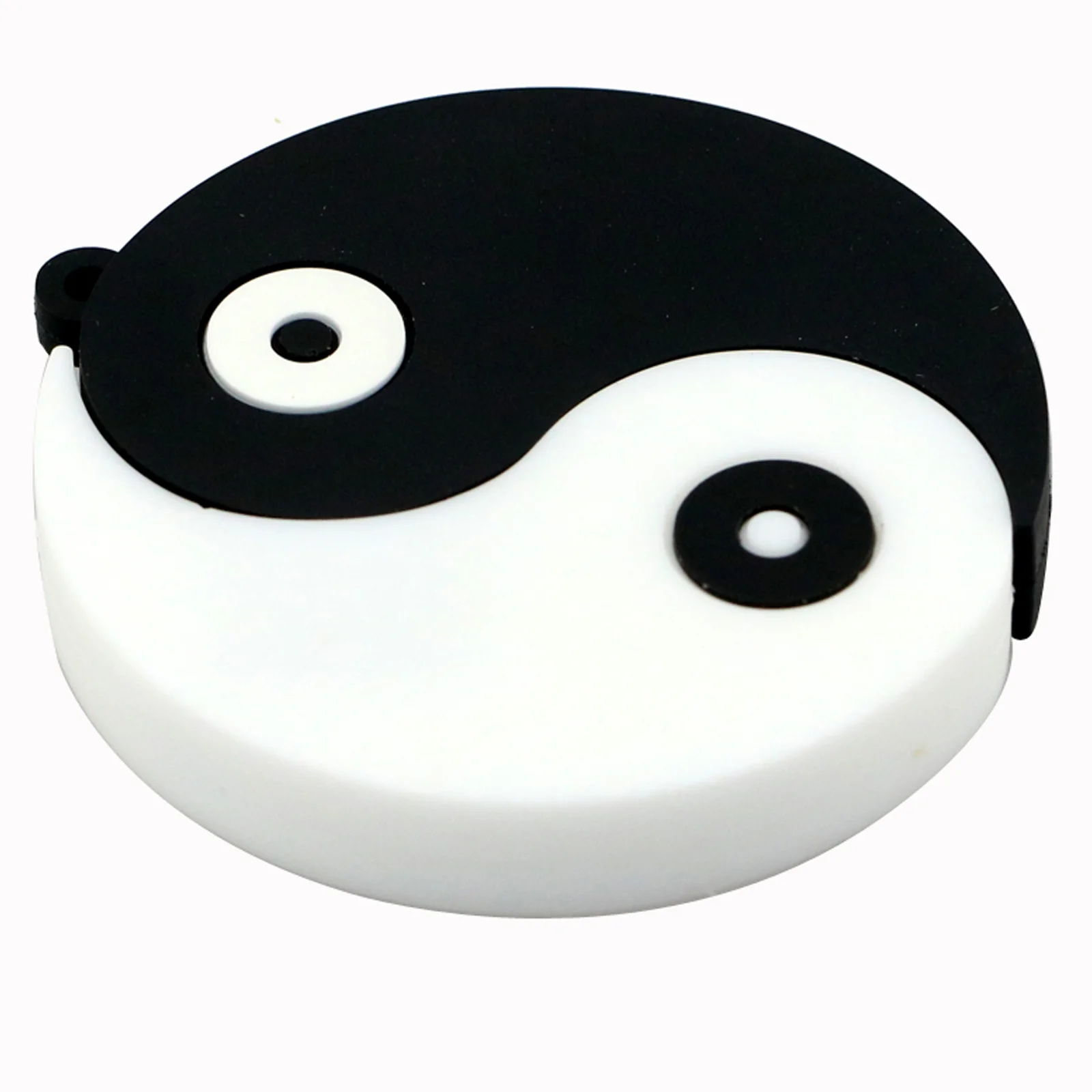 Флешка Резиновая Инь и Янь Yin and Yang Q134 Белый - фото 3
