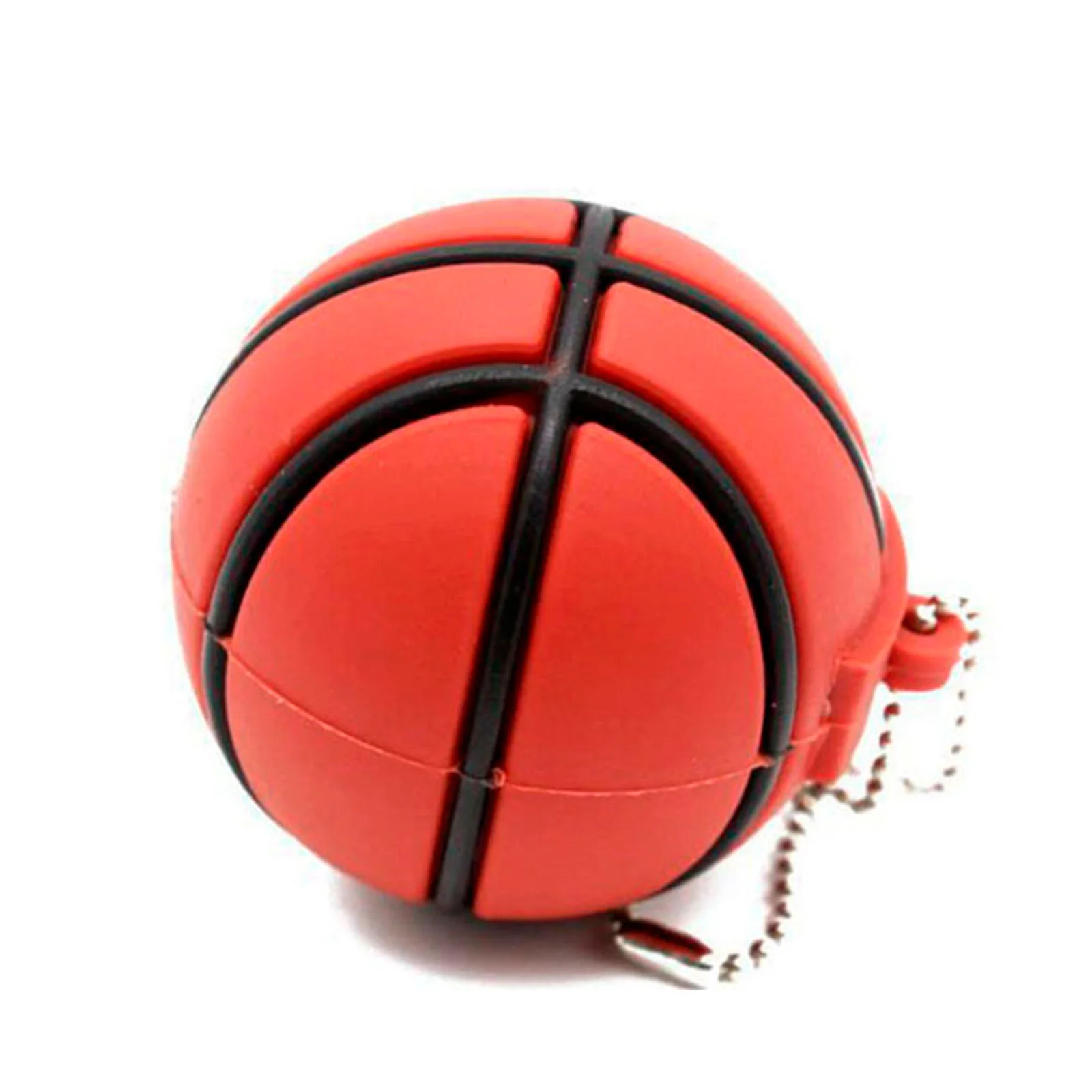 Флешка Резиновая Баскетбольный Мяч Basketball Q141 Коричневый - фото 5
