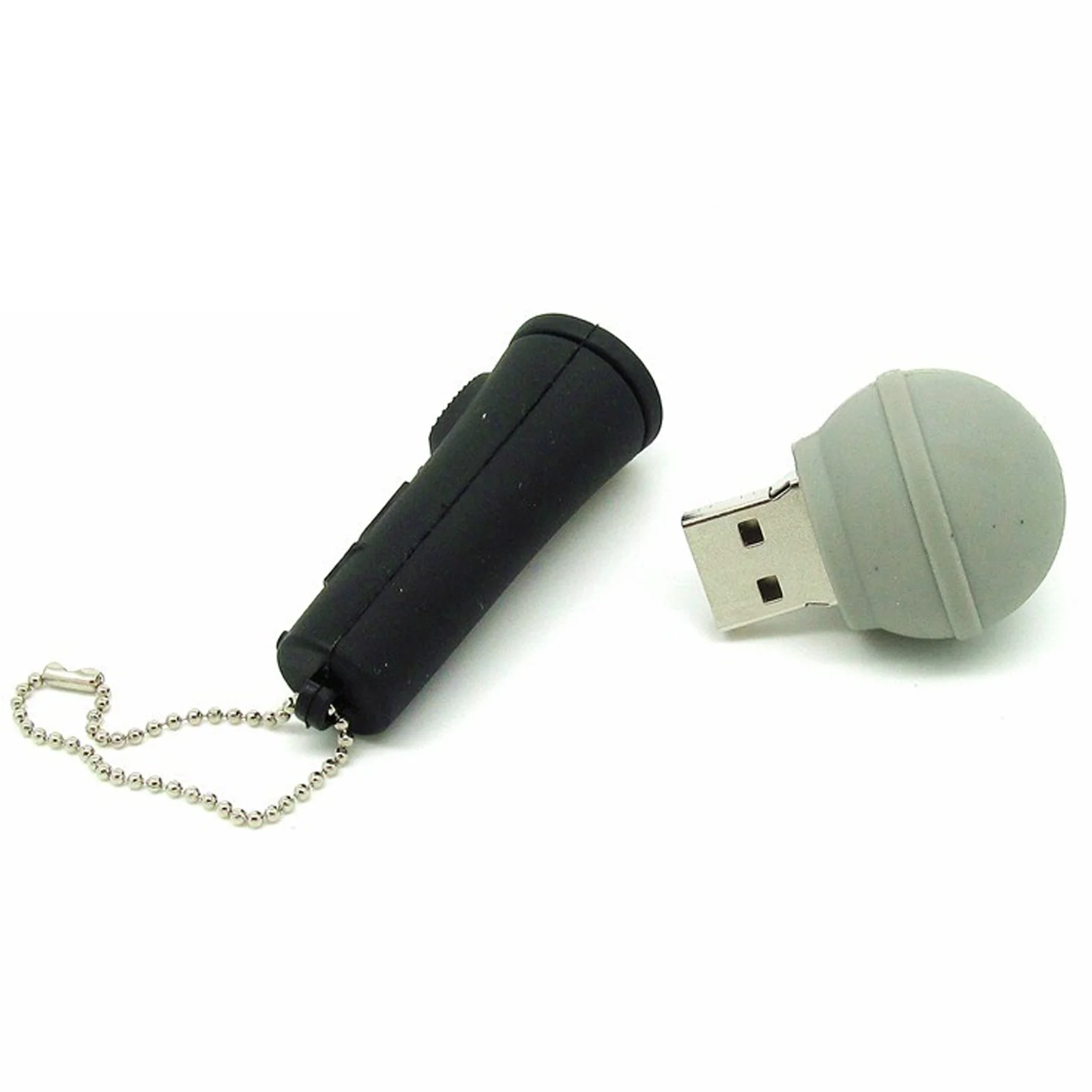 Флешка Резиновая Микрофон Microphone Q152 Красный - фото 2