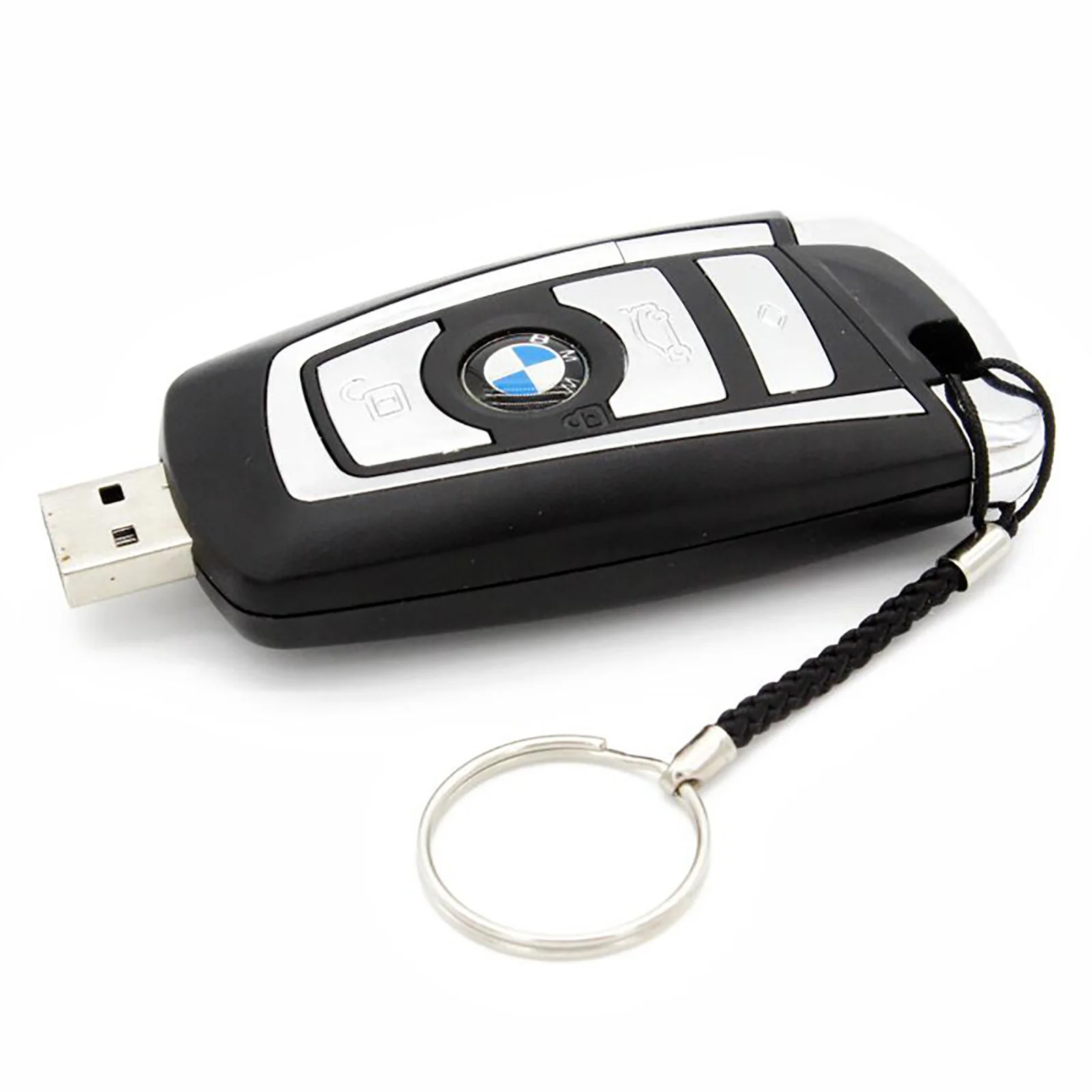 Флешка Пластиковая Автомобильный ключ БМВ Car Key BMW S178 - фото 1