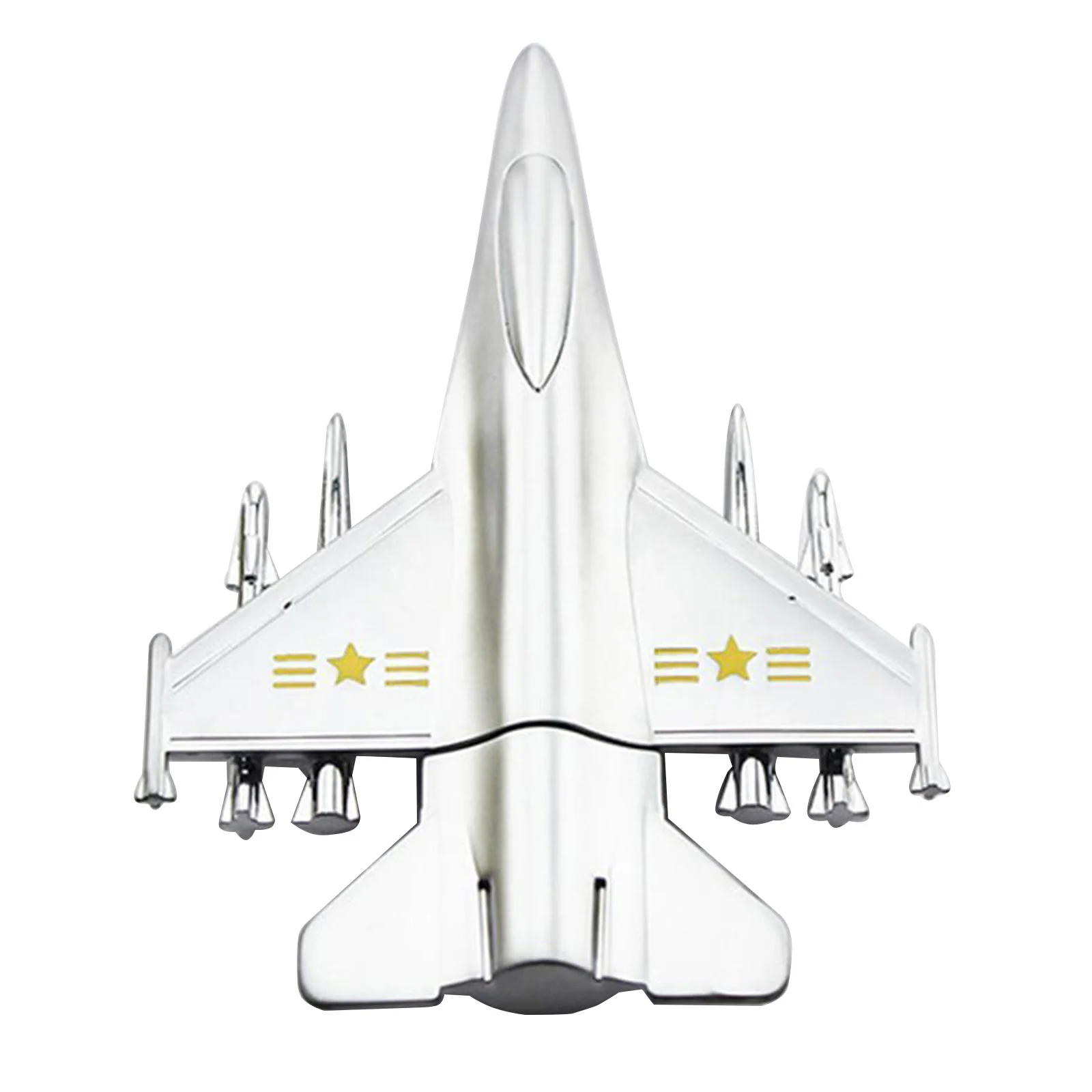 Флешка Металлическая Самолет Airplane Bomber R183 Белый - фото 8