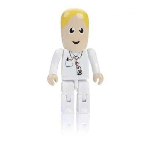 Флешка Пластиковая Медицинский персонал Medical Staff S230 Белый - фото 10