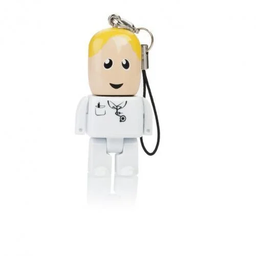 Флешка Пластиковая Медицинский персонал Medical Staff S230 Белый - фото 3
