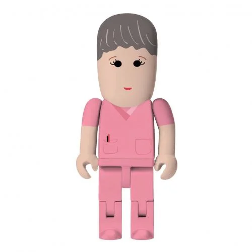 Флешка Пластиковая Медицинский персонал Medical Staff S230 Белый - фото 4