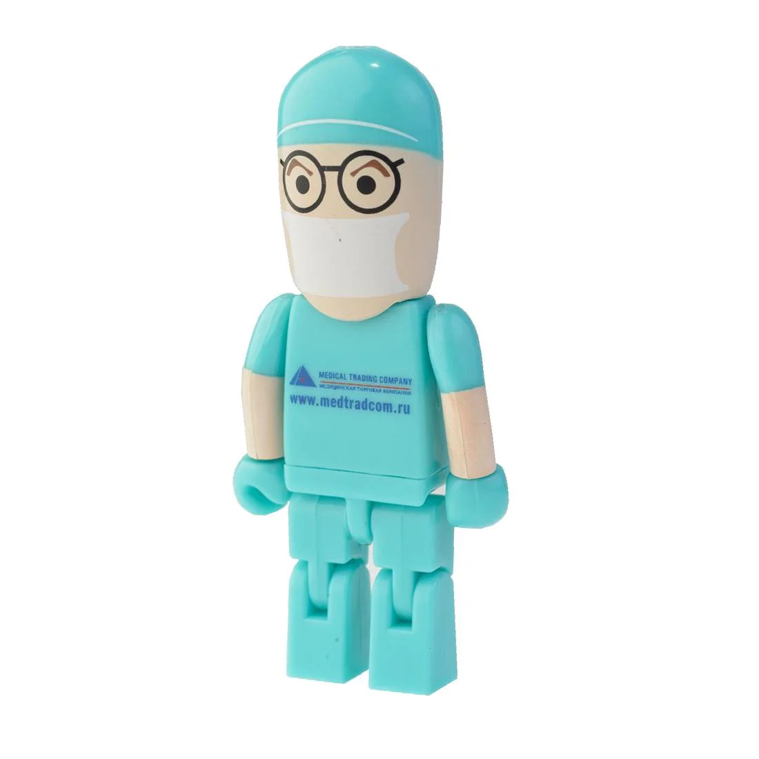 Флешка Пластиковая Медицинский персонал Medical Staff S230 Белый - фото 5