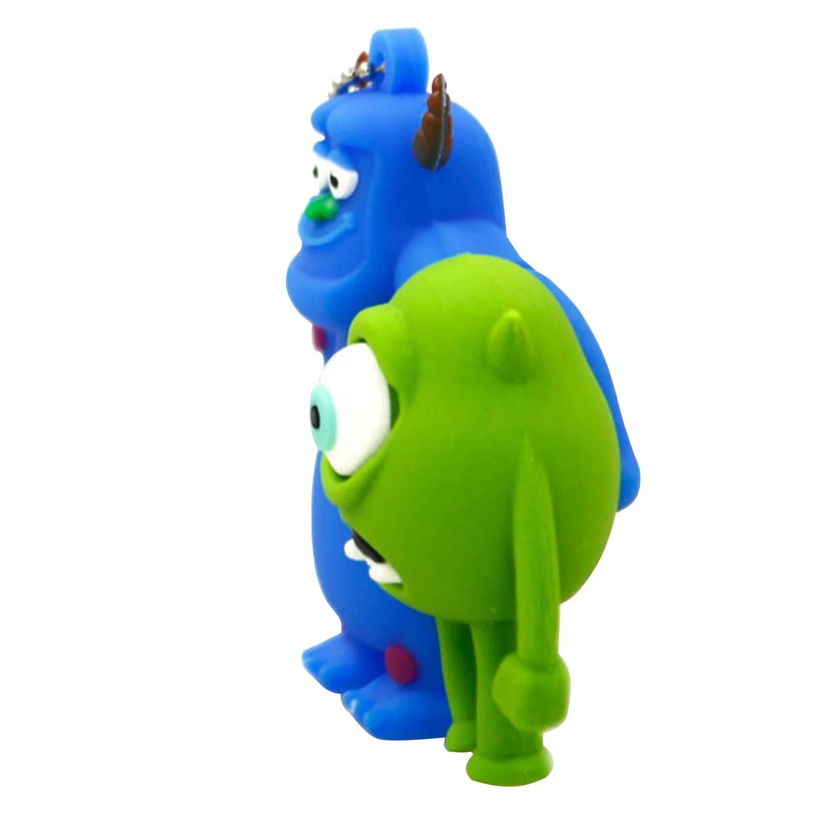 Флешка Резиновая Корпорация Монстров Monsters S261 Зеленый - фото 4