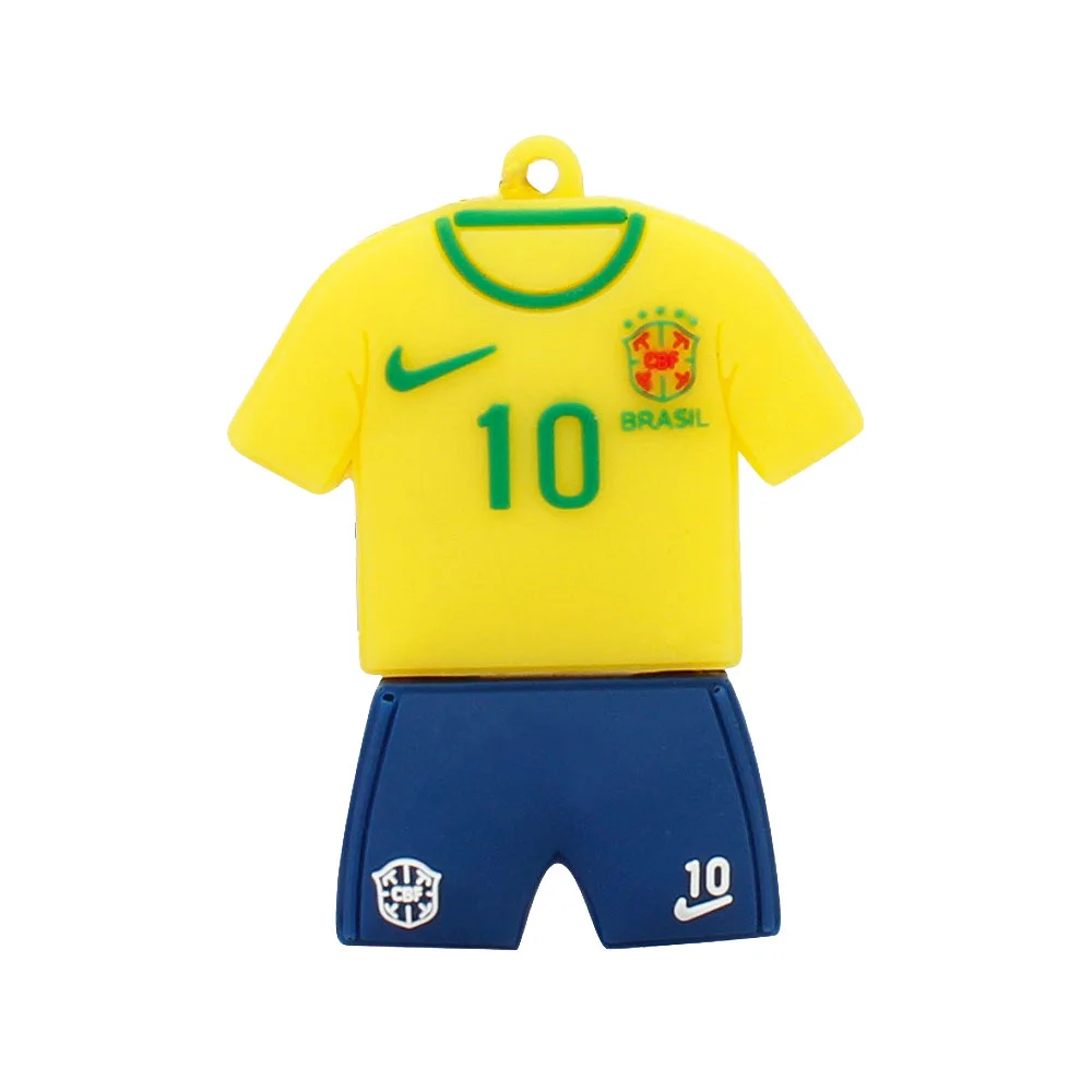 Флешка Резиновая Футбольная форма Soccer Uniform Q314 - фото 1