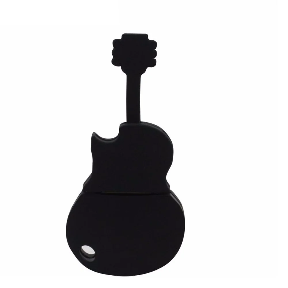 Флешка Резиновая Гитара Джамбо Guitar Jumbo Q331 Черный - фото 3