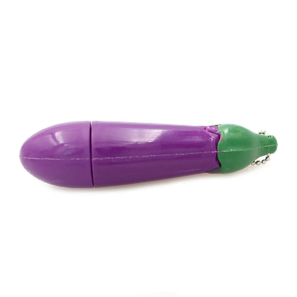 Флешка Резиновая Баклажан Eggplant Q346 Фиолетовый - фото 6