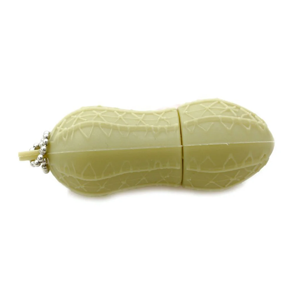 Флешка Резиновая Арахис Peanut Q347 Бежевый - фото 5