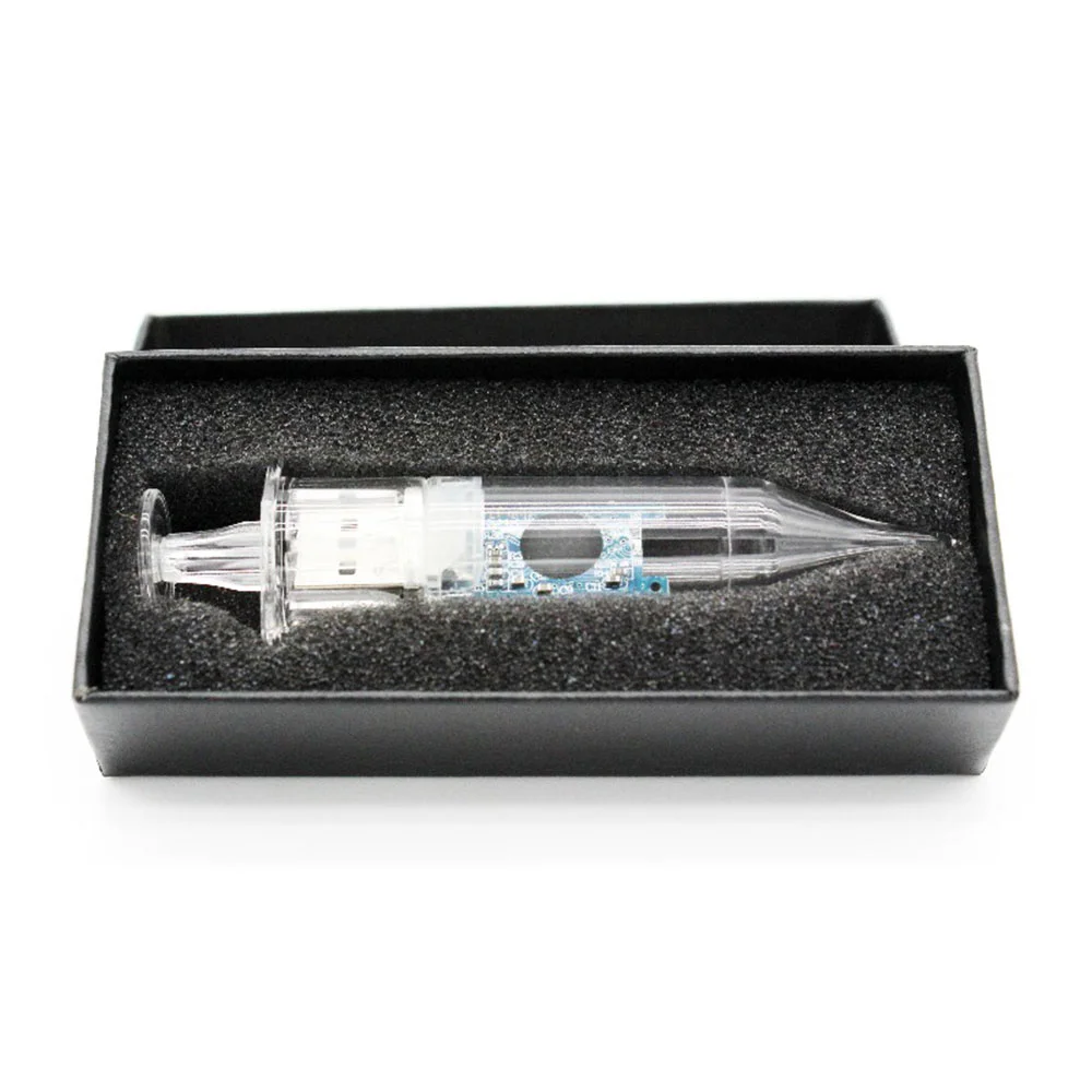 Флешка Пластиковая Шприц Syringes S349 Прозрачный - фото 4