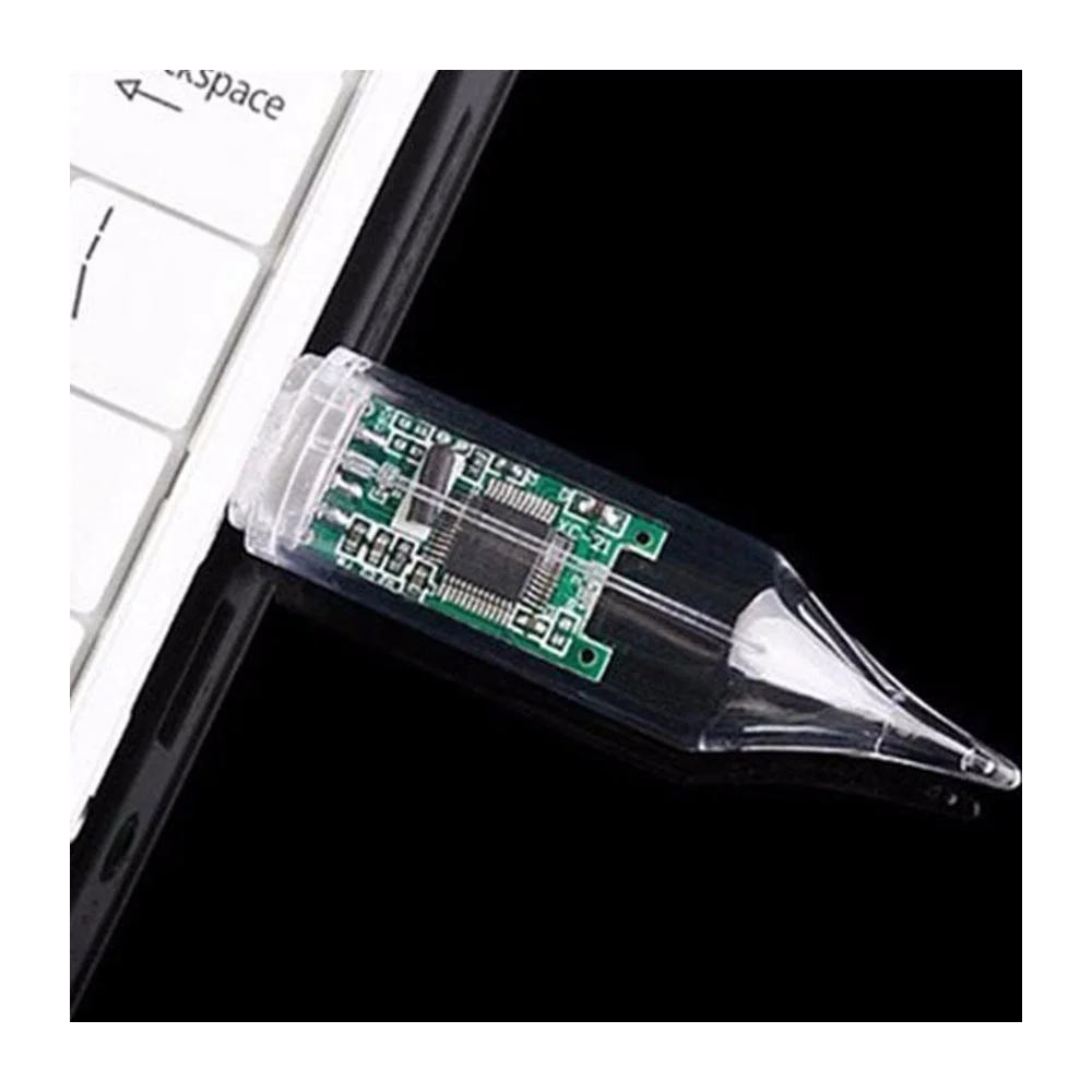 Флешка Пластиковая Шприц Syringes S349 Прозрачный - фото 6