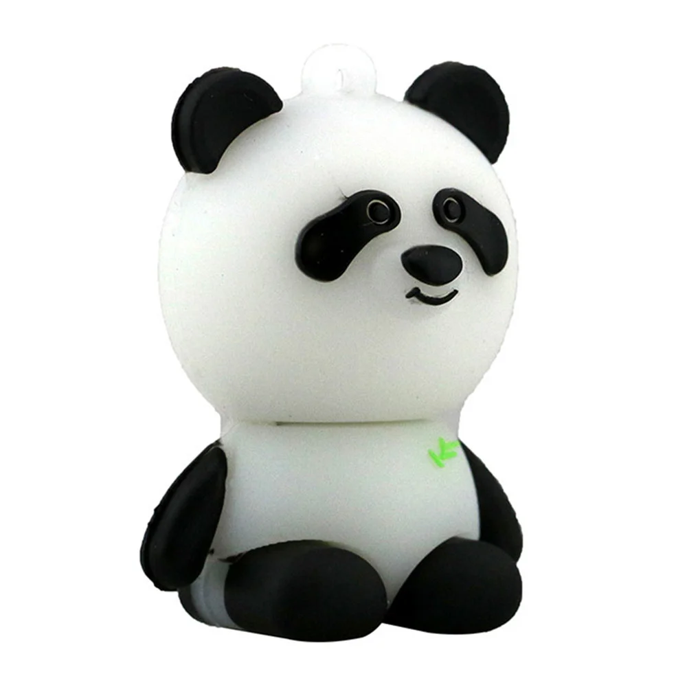 Флешка Резиновая Панда Panda Q350 Белый - фото 8
