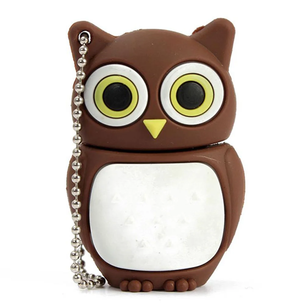 Флешка Резиновая Сова Owl Q353 - фото 1
