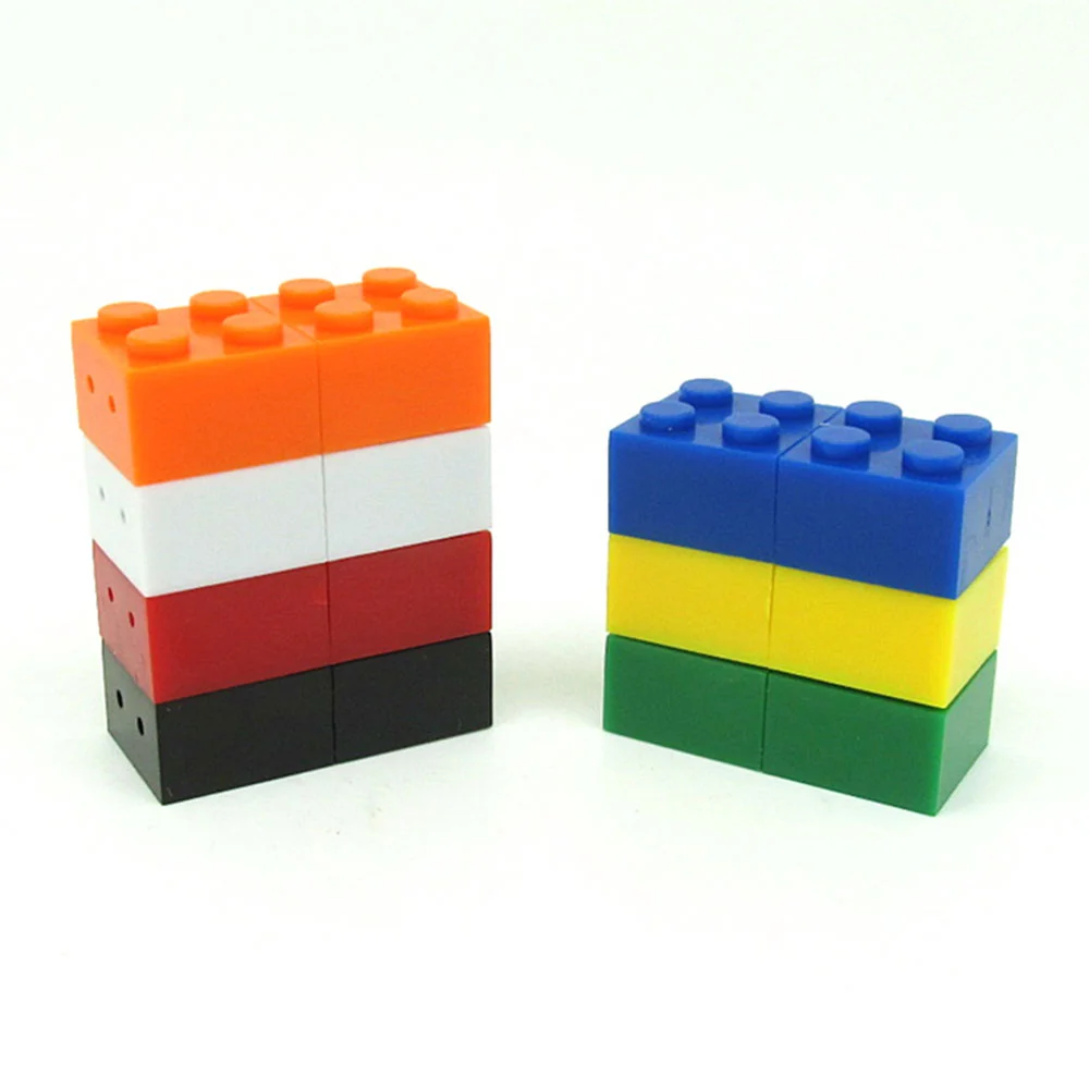Флешка Пластиковая Лего Lego S351 Белый - фото 10
