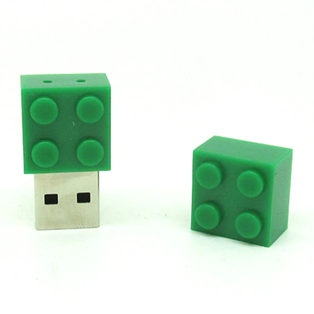 Флешка Пластиковая Лего Lego S351 Белый - фото 8