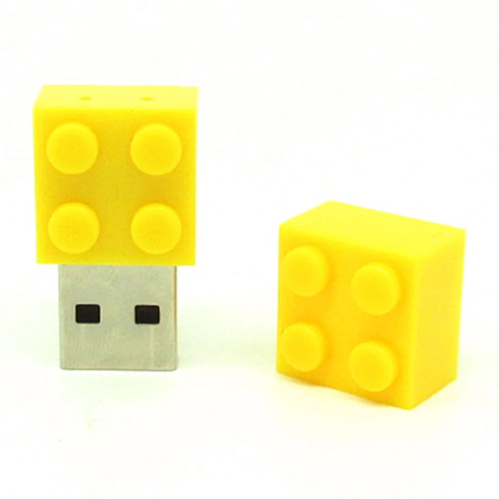Флешка Пластиковая Лего Lego S351 Белый - фото 9