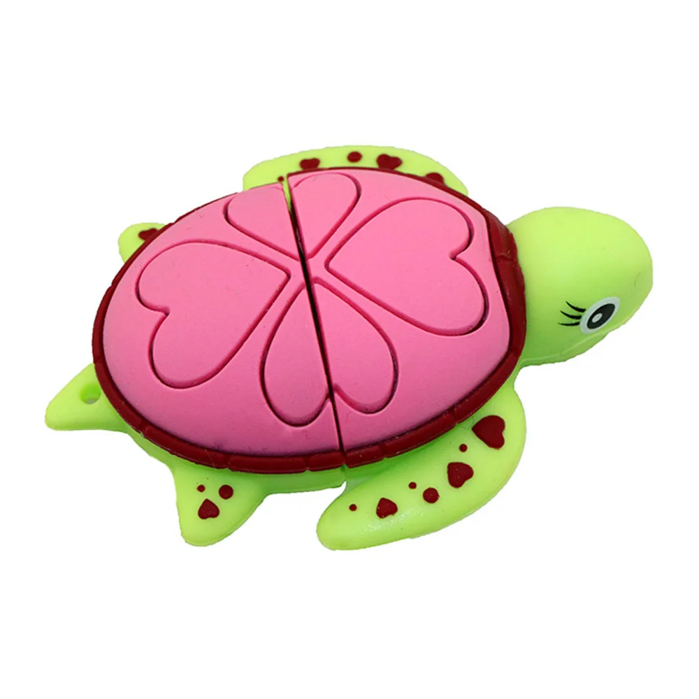 Флешка Резиновая Черепаха Turtle Q362 Бронзовый - фото 10