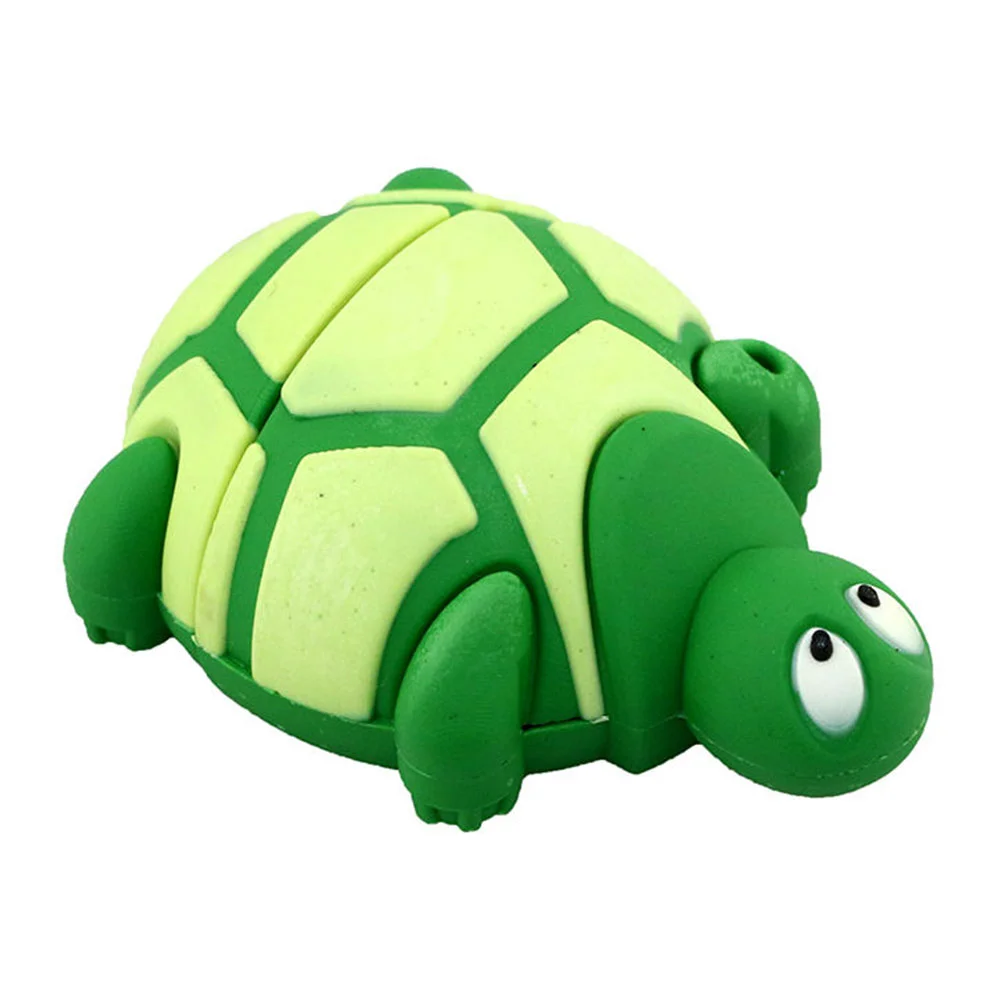 Флешка Резиновая Черепаха Turtle Q362 Бронзовый - фото 5