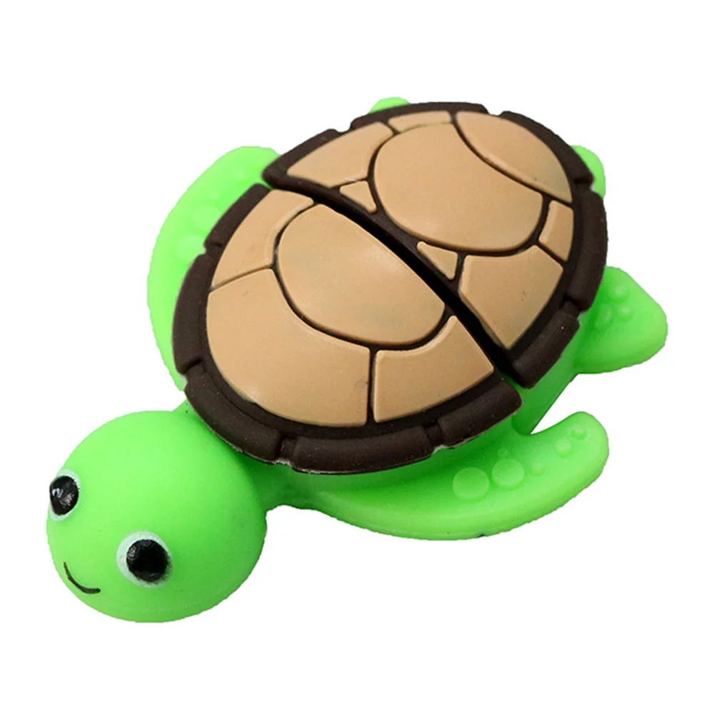 Флешка Резиновая Черепаха Turtle Q362 Бронзовый - фото 7