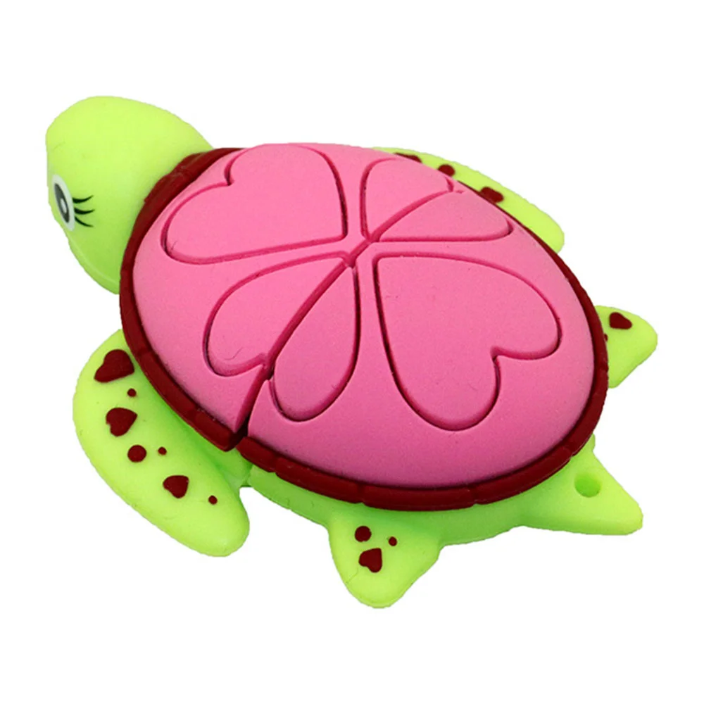 Флешка Резиновая Черепаха Turtle Q362 Бронзовый - фото 8