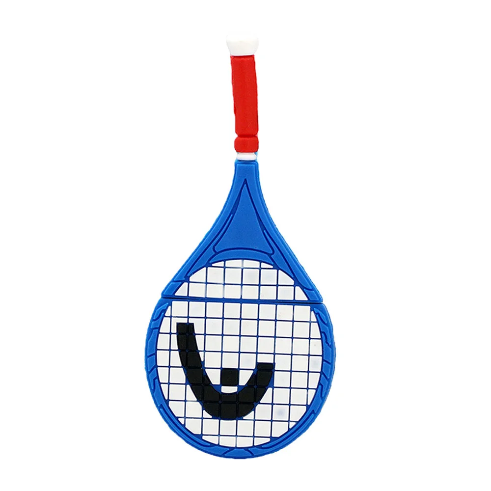 Флешка Резиновая Ракетка Большой Теннис Tennis Racket Q366 Зеленый - фото 3