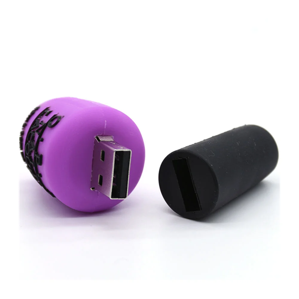 Флешка Резиновая Лак для Ногтей Nail Varnish Q370 Желтый - фото 10