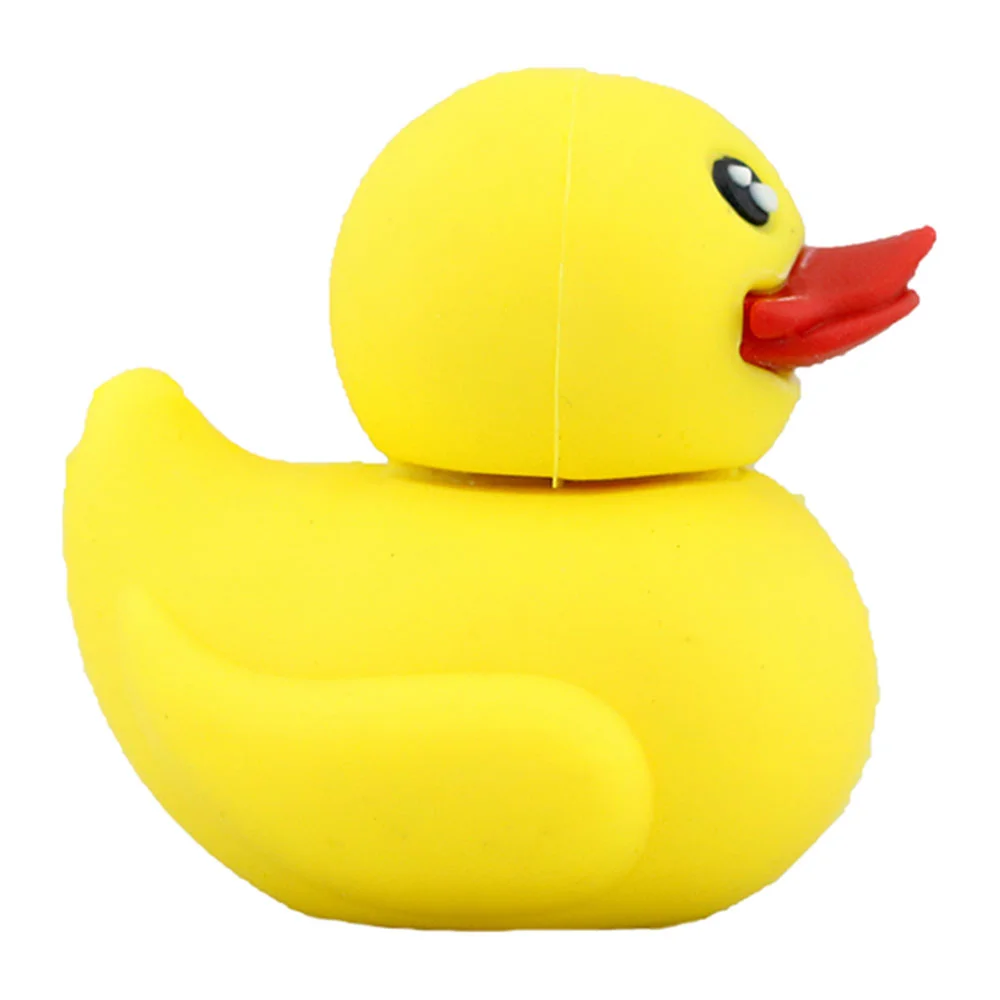 Флешка Резиновая Утка Duck Q372 Желтый - фото 2