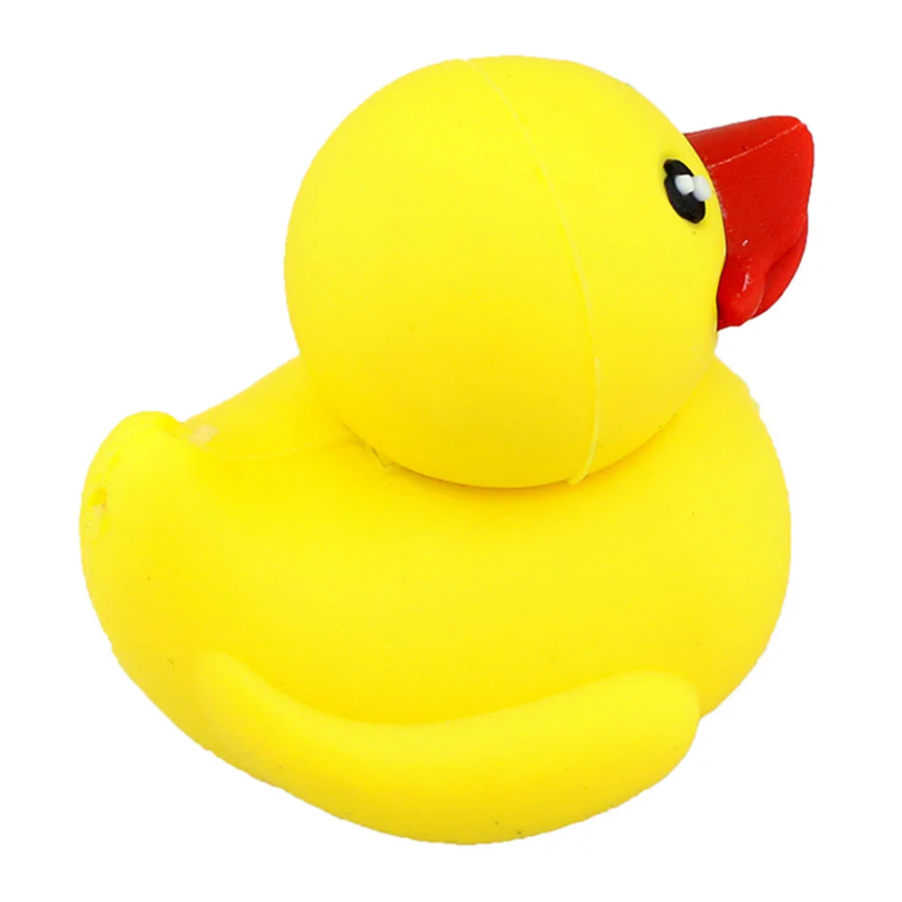 Флешка Резиновая Утка Duck Q372 Желтый - фото 4
