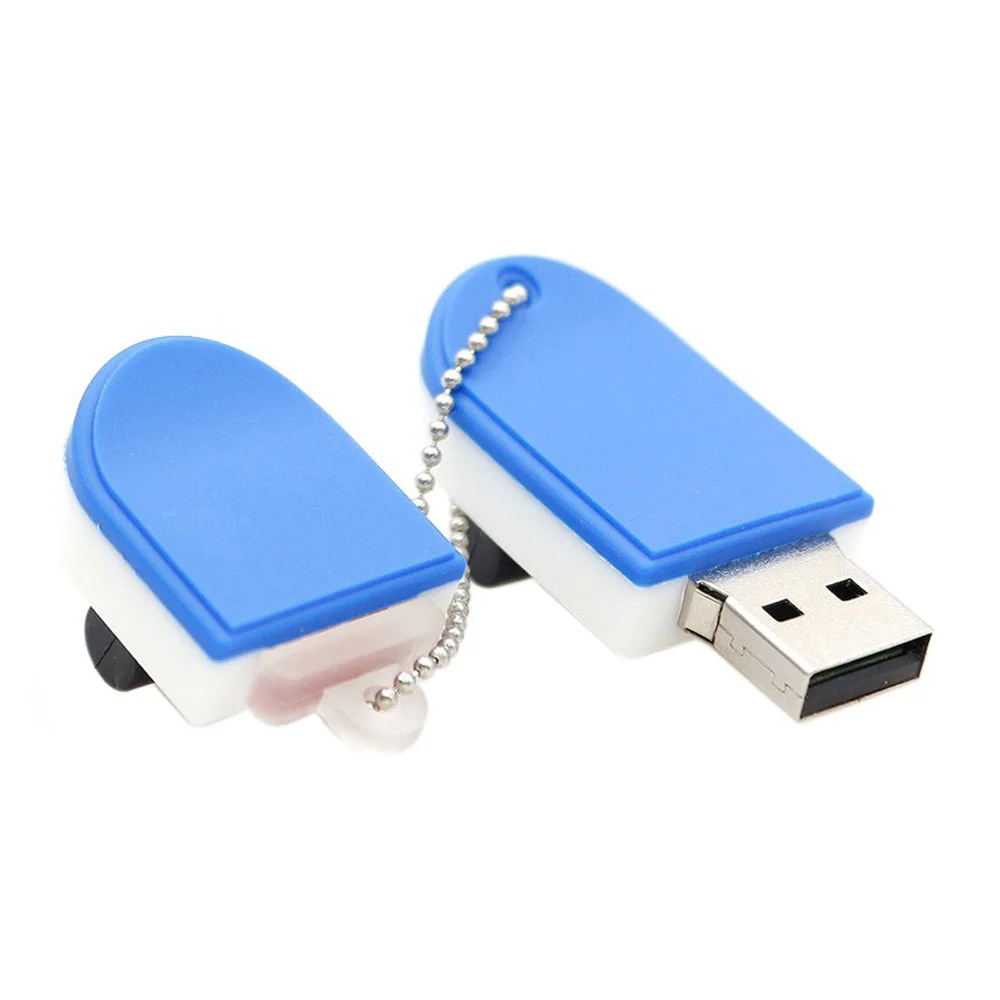 Флешка Резиновая Скейтборд Skateboard Q374 Белый - фото 5