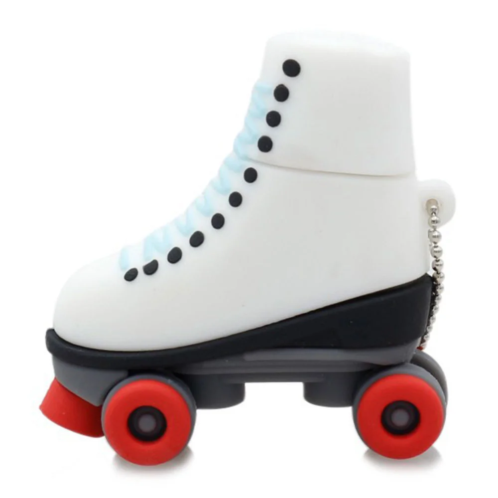 Флешка Резиновая Роликовые Коньки Roller Skates Q379 - фото 1