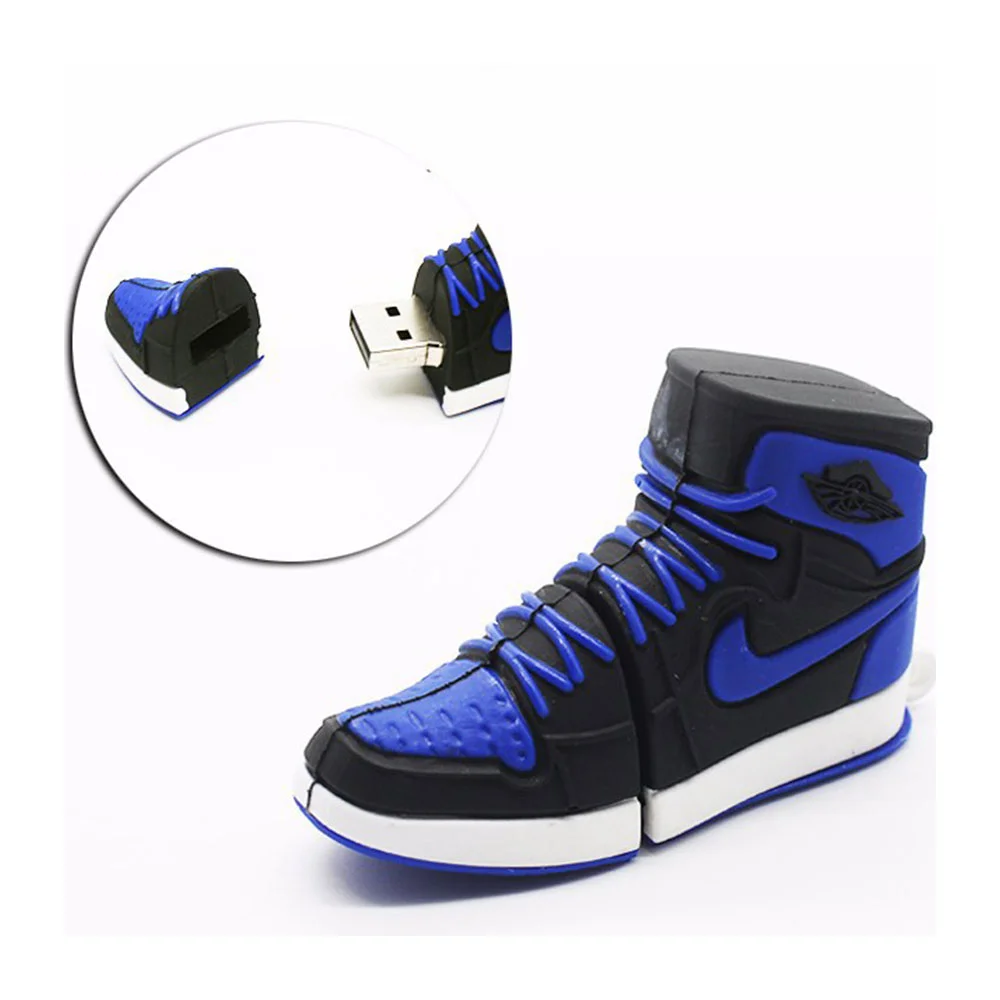Флешка Резиновая Кроссовки Shoes Q380 Белый - фото 6