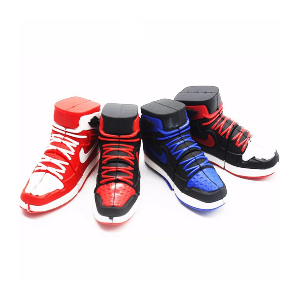 Флешка Резиновая Кроссовки Shoes Q380 Белый - фото 8