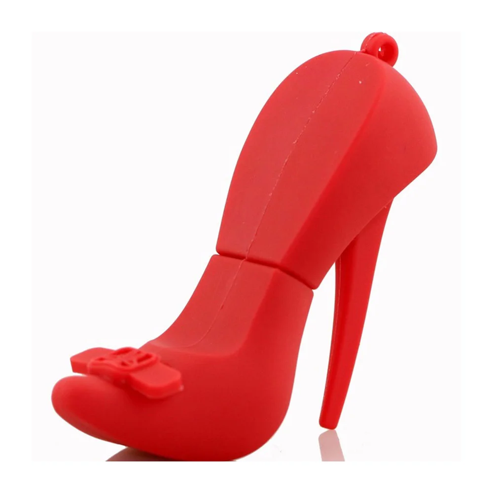 Флешка Резиновая Туфли Женские Womens Shoes Q381 Желтый - фото 7