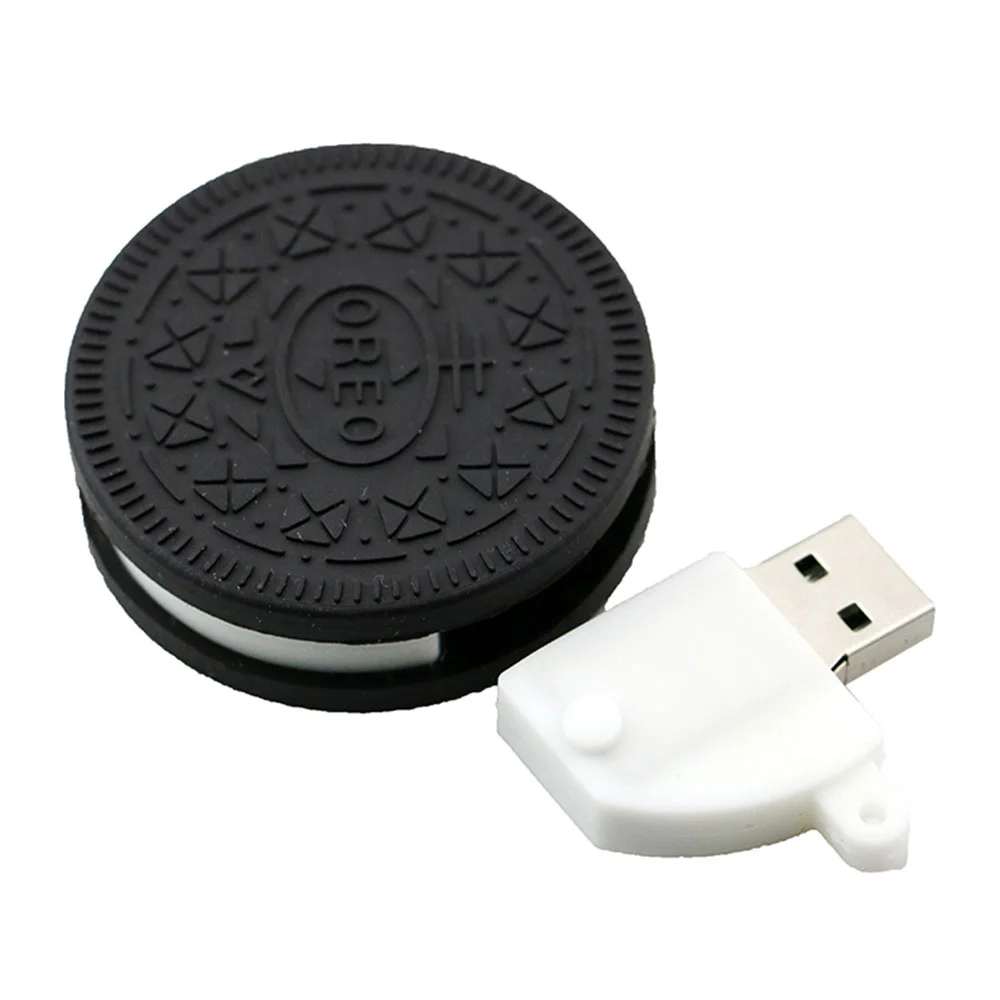 Флешка Резиновая Орео Oreo Q439 Белый - фото 2