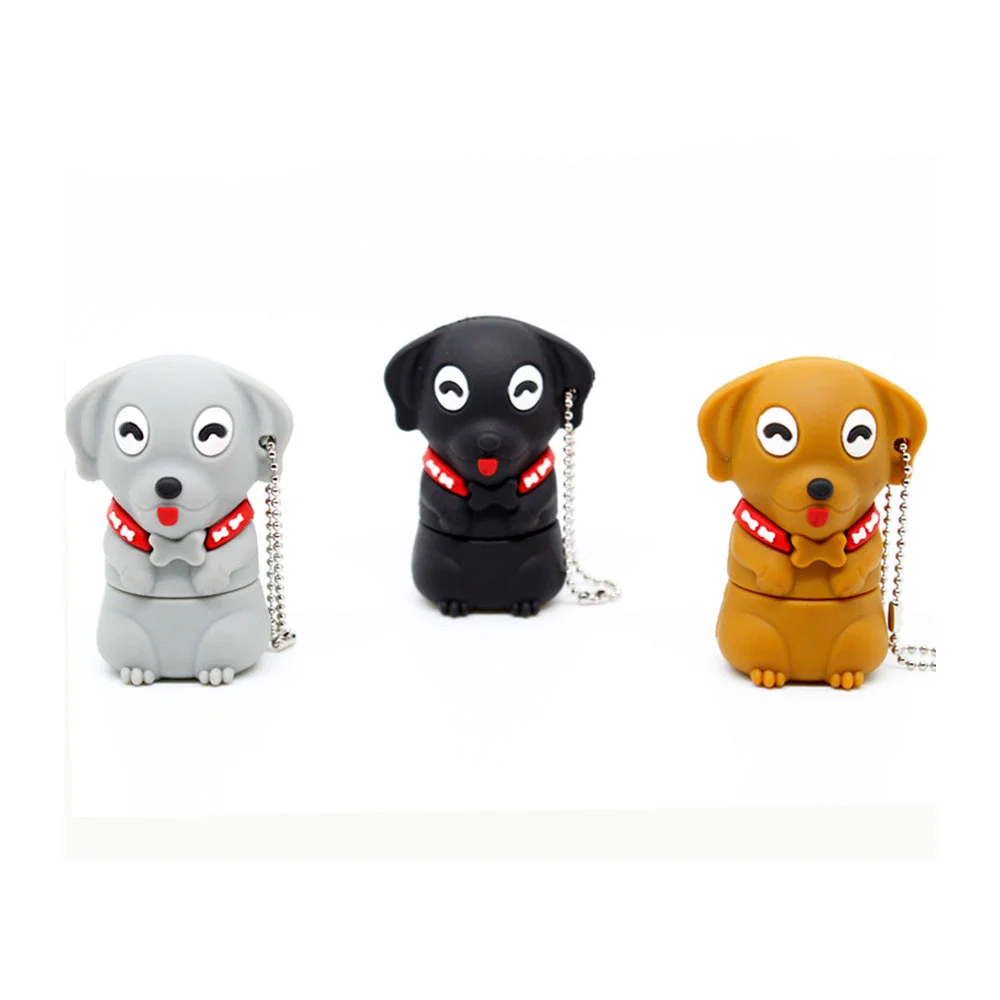 Флешка Резиновая Смешная Собака Funny Dog Q383 Белый - фото 5