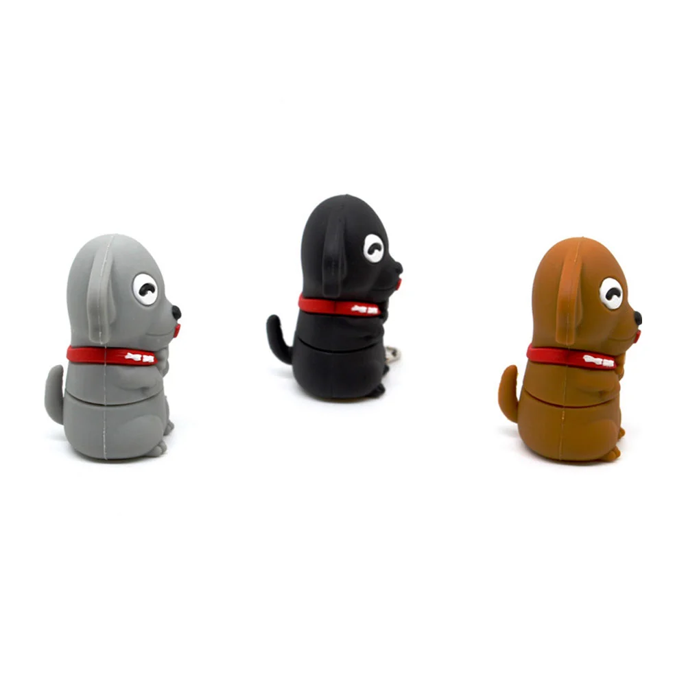 Флешка Резиновая Смешная Собака Funny Dog Q383 Белый - фото 6