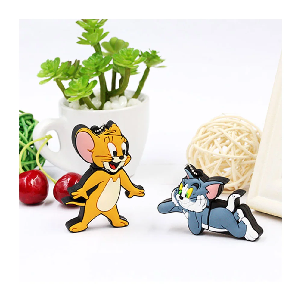 Флешка Резиновая Том и Джерри Tom and Jerry Q384 Оранжевый - фото 10