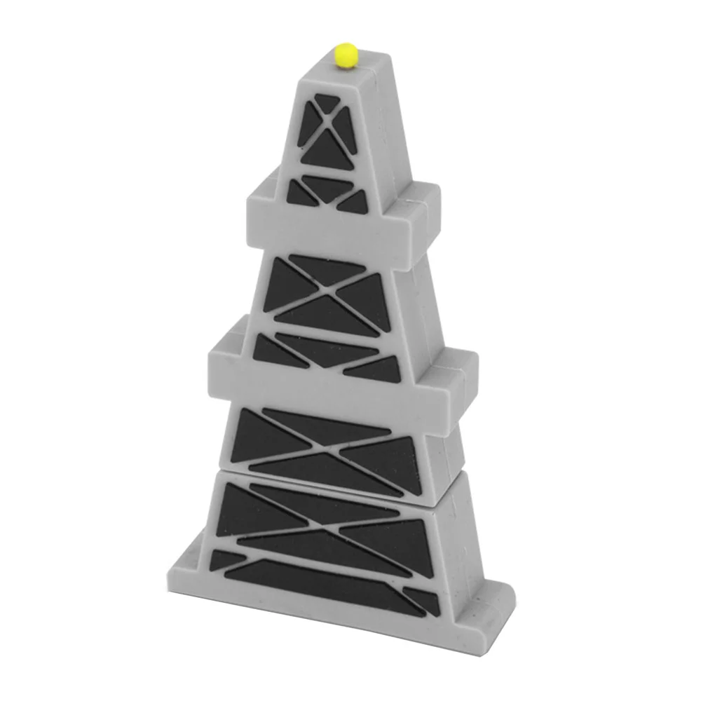 Флешка Резиновая Вышка "Tower" Q307 Желтый - фото 5