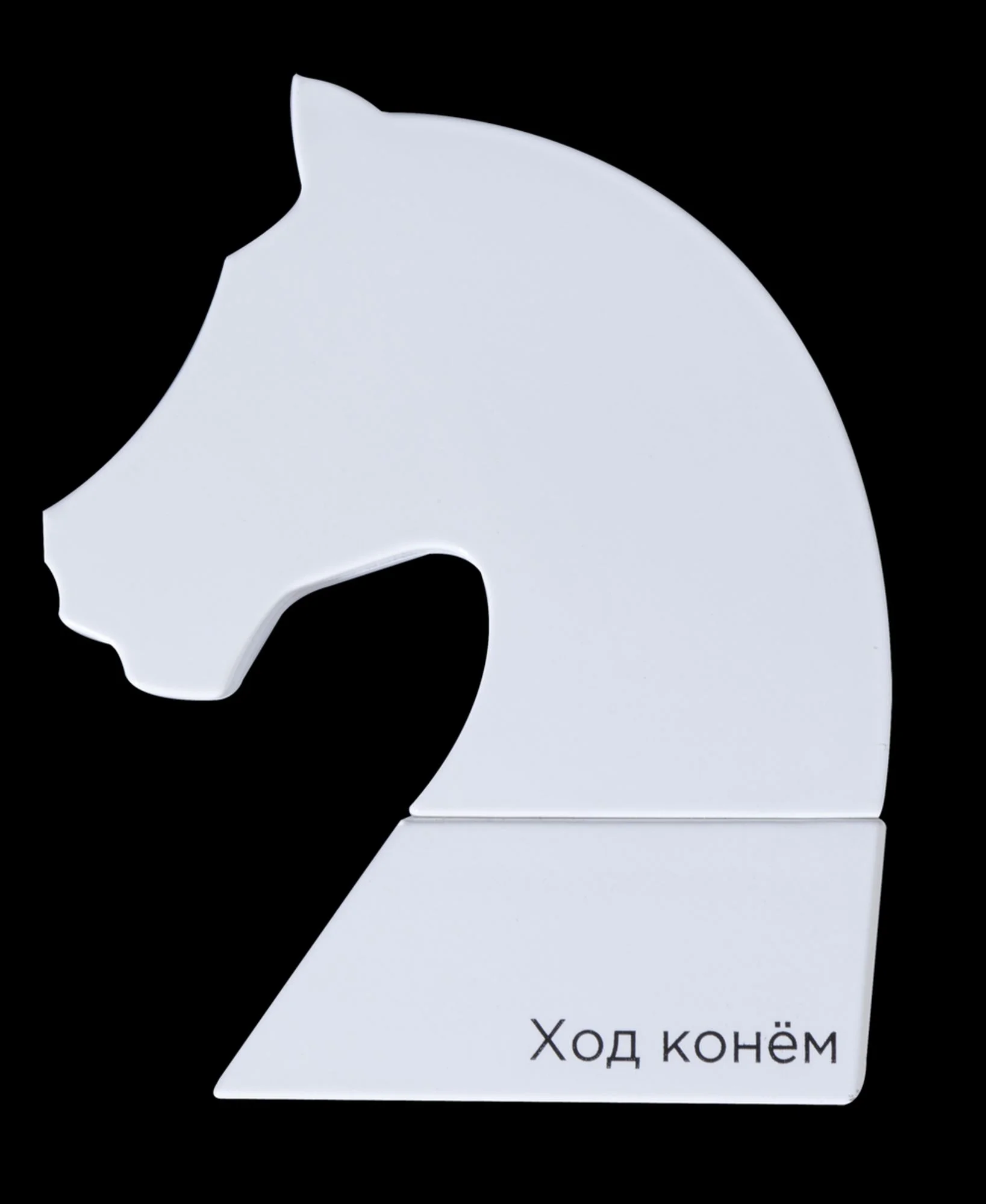 Флешка Пластиковая Ход конем "Horseback" S427 Серебристый - фото 2