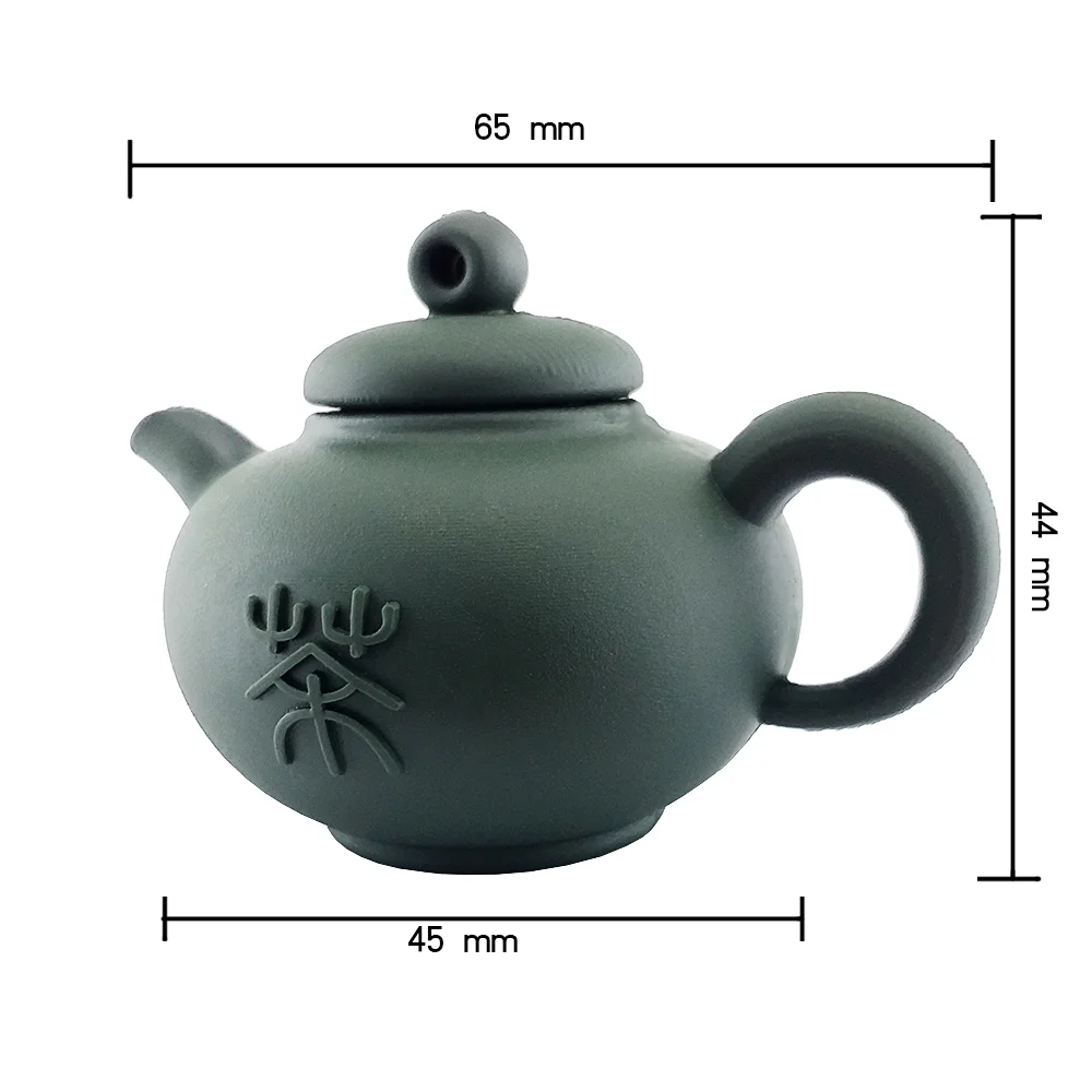 Флешка Резиновая Чайник Teapot S437 Зеленый - фото 5