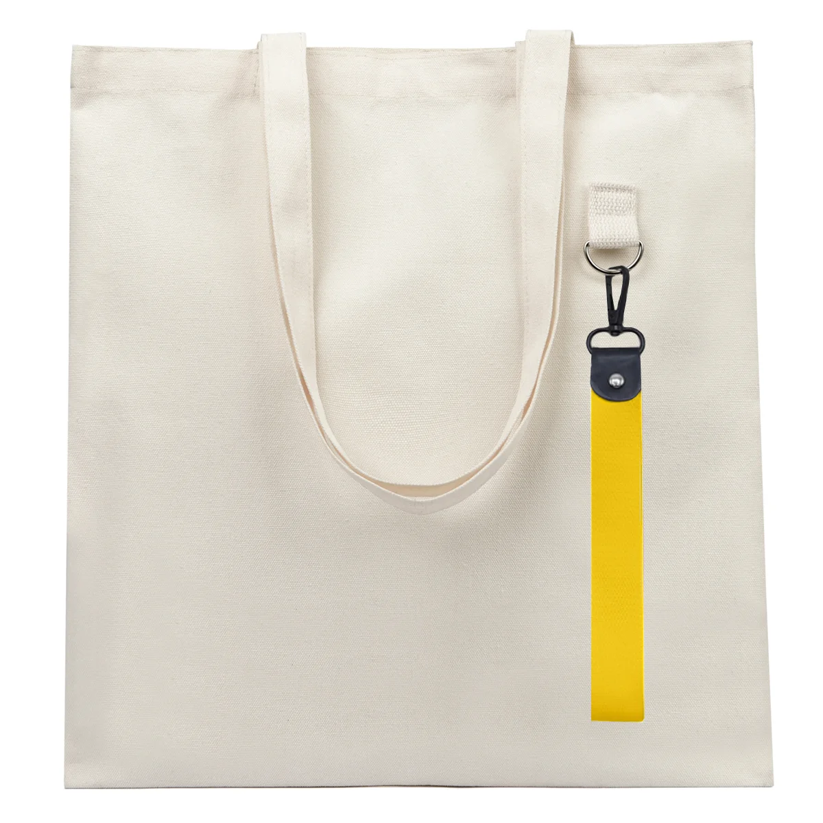 Сумка для покупок LUMISSA 325 г/м² с ремувкой, натуральный/жёлтый, Бежевый/Жёлтый - фото 2