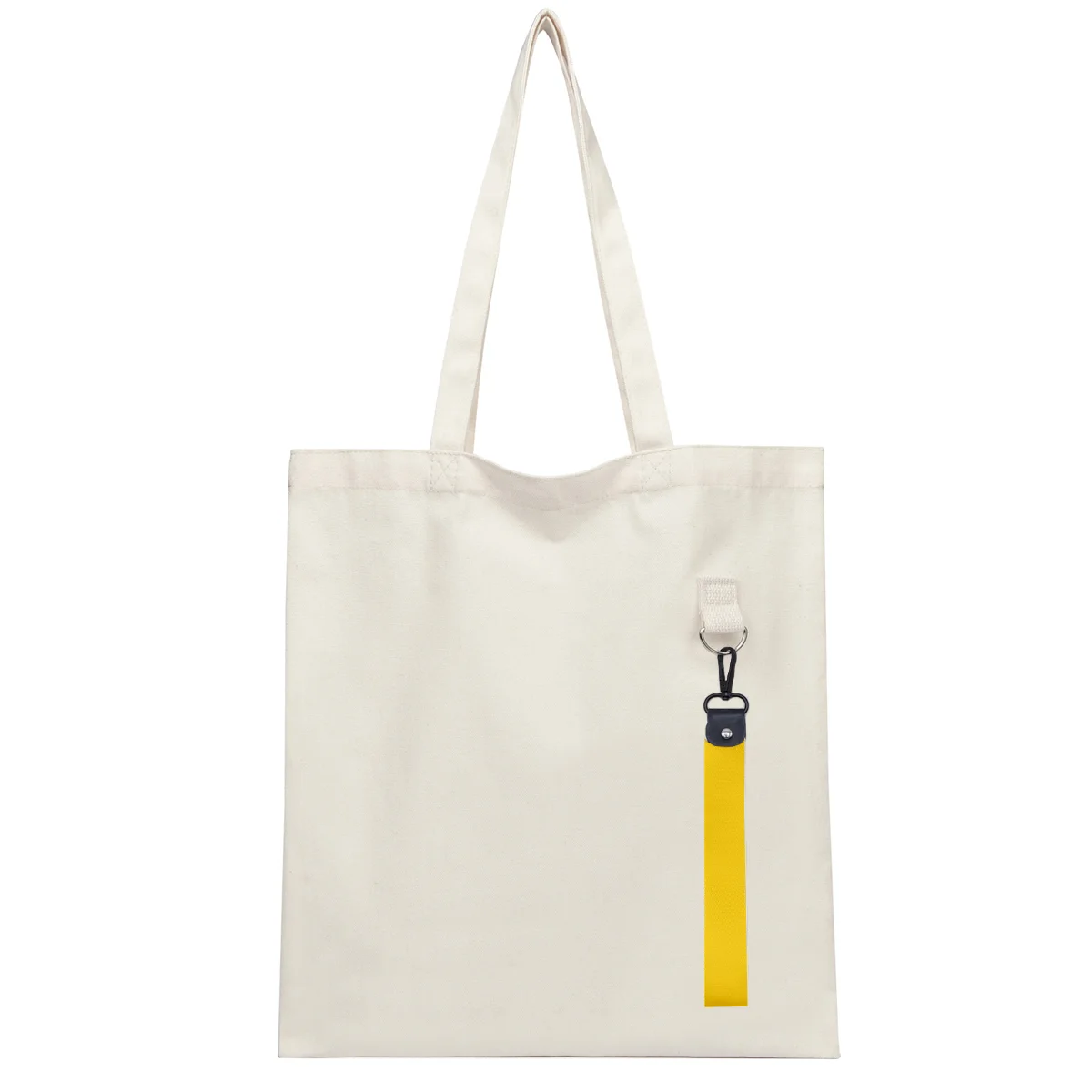 Сумка для покупок LUMISSA 325 г/м² с ремувкой, натуральный/жёлтый, Бежевый/Жёлтый - фото 3